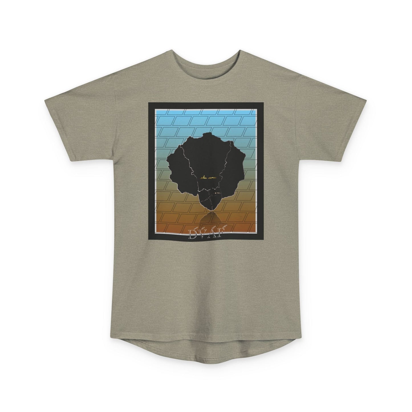 eKuumeArt | 'Afro Nature' - Long body urban Tee