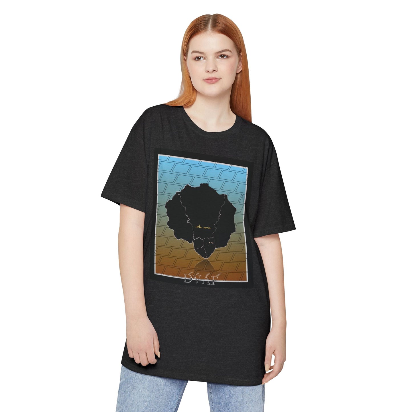 eKuumeArt | 'Afro Nature' - Long body urban Tee