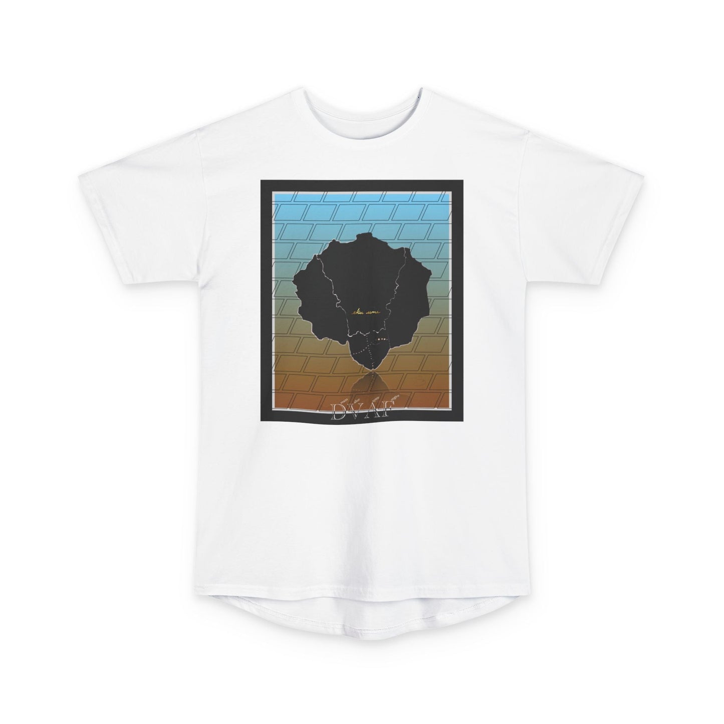 eKuumeArt | 'Afro Nature' - Long body urban Tee