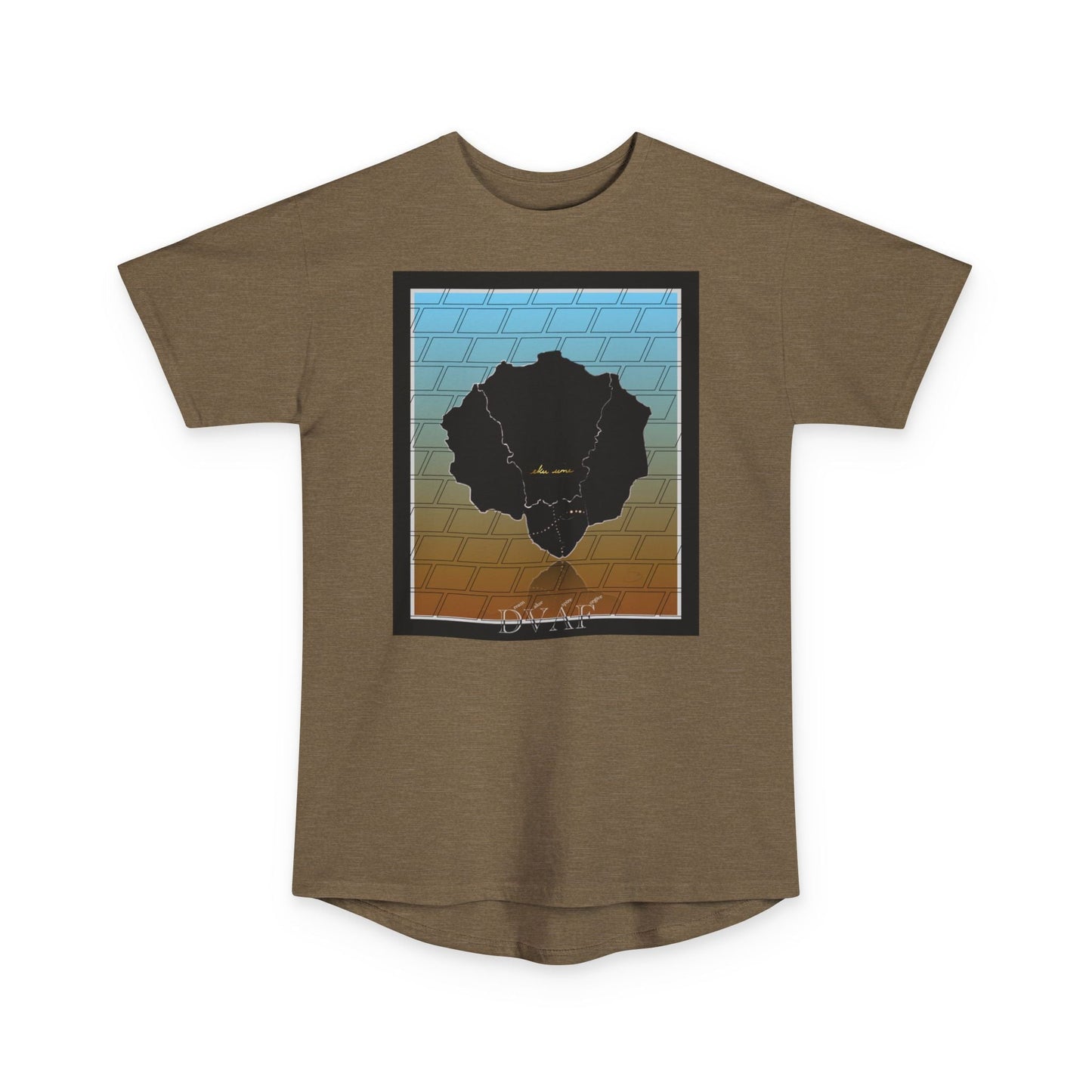 eKuumeArt | 'Afro Nature' - Long body urban Tee