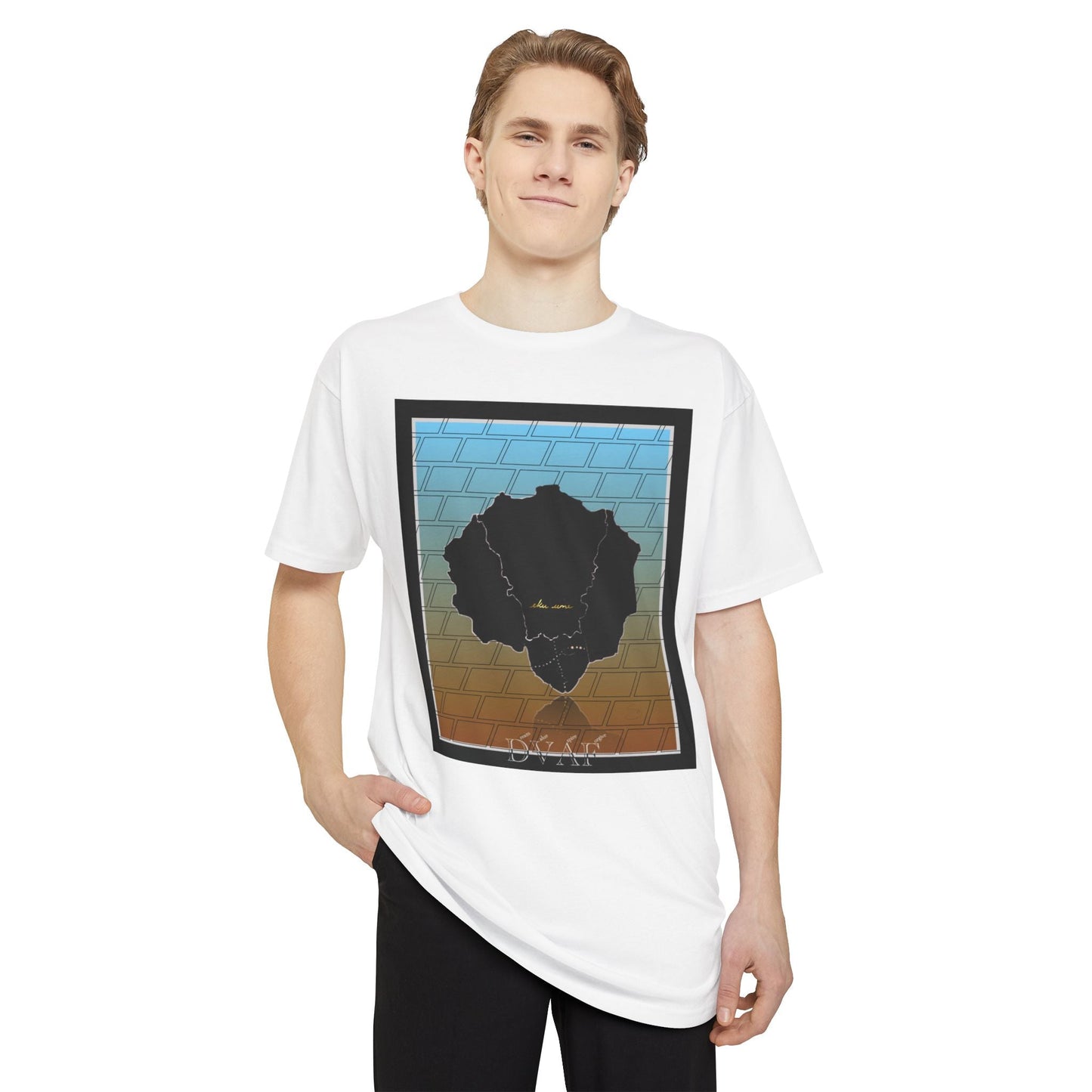 eKuumeArt | 'Afro Nature' - Long body urban Tee