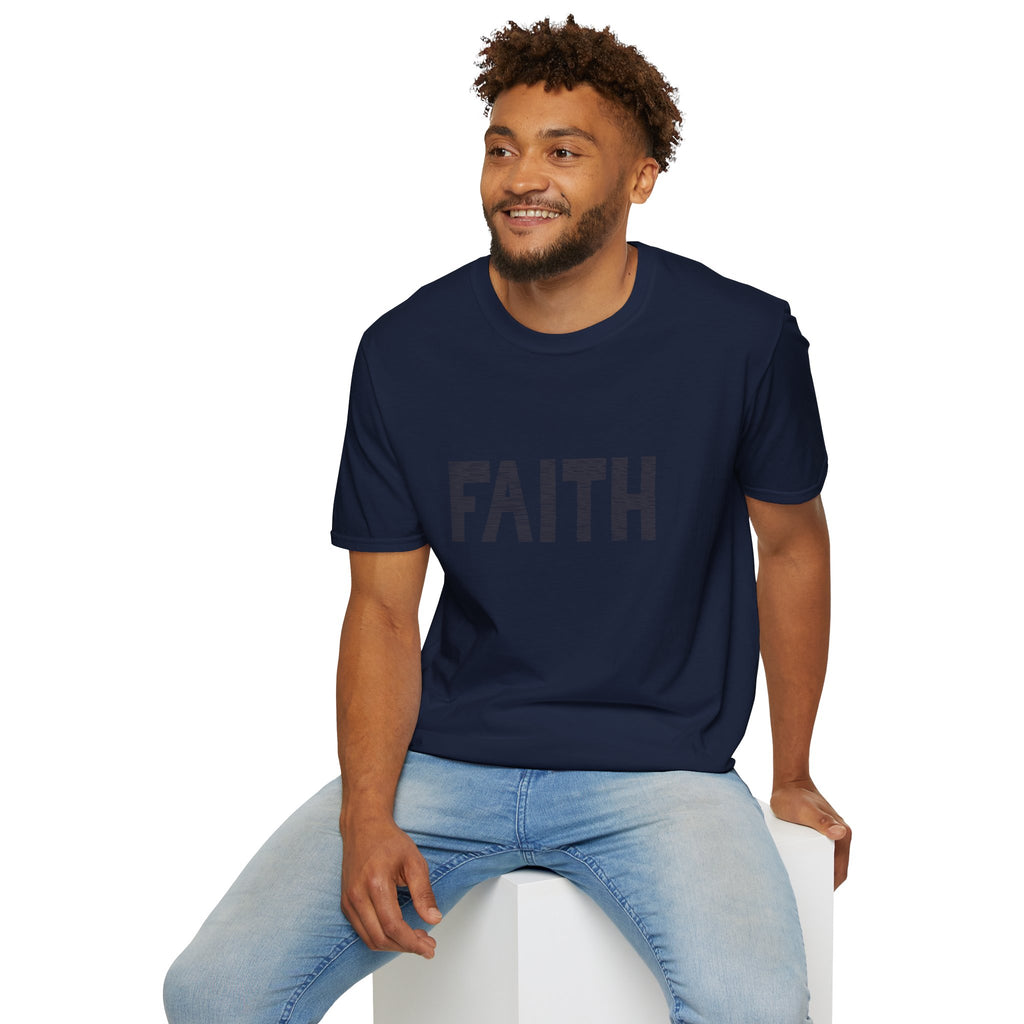 Faith – Unisex softstyle cotton tee | eKuumeArt