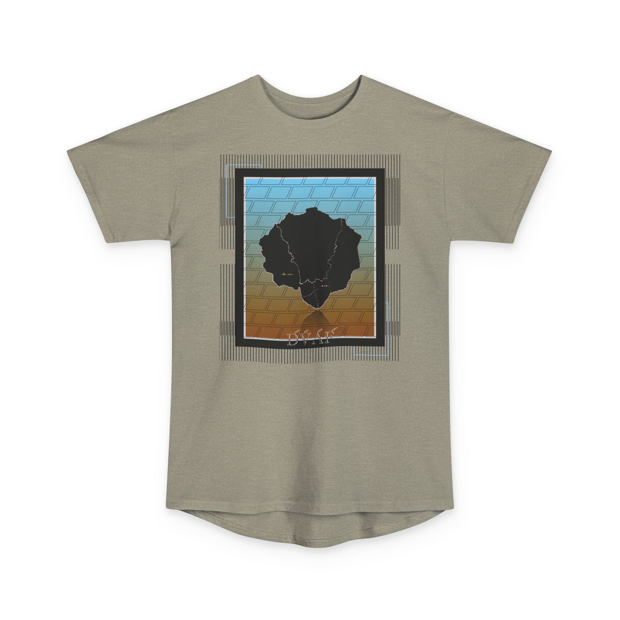 Afro Nature art apparel – Unisex long body urban t-shirt | eKuumeArt