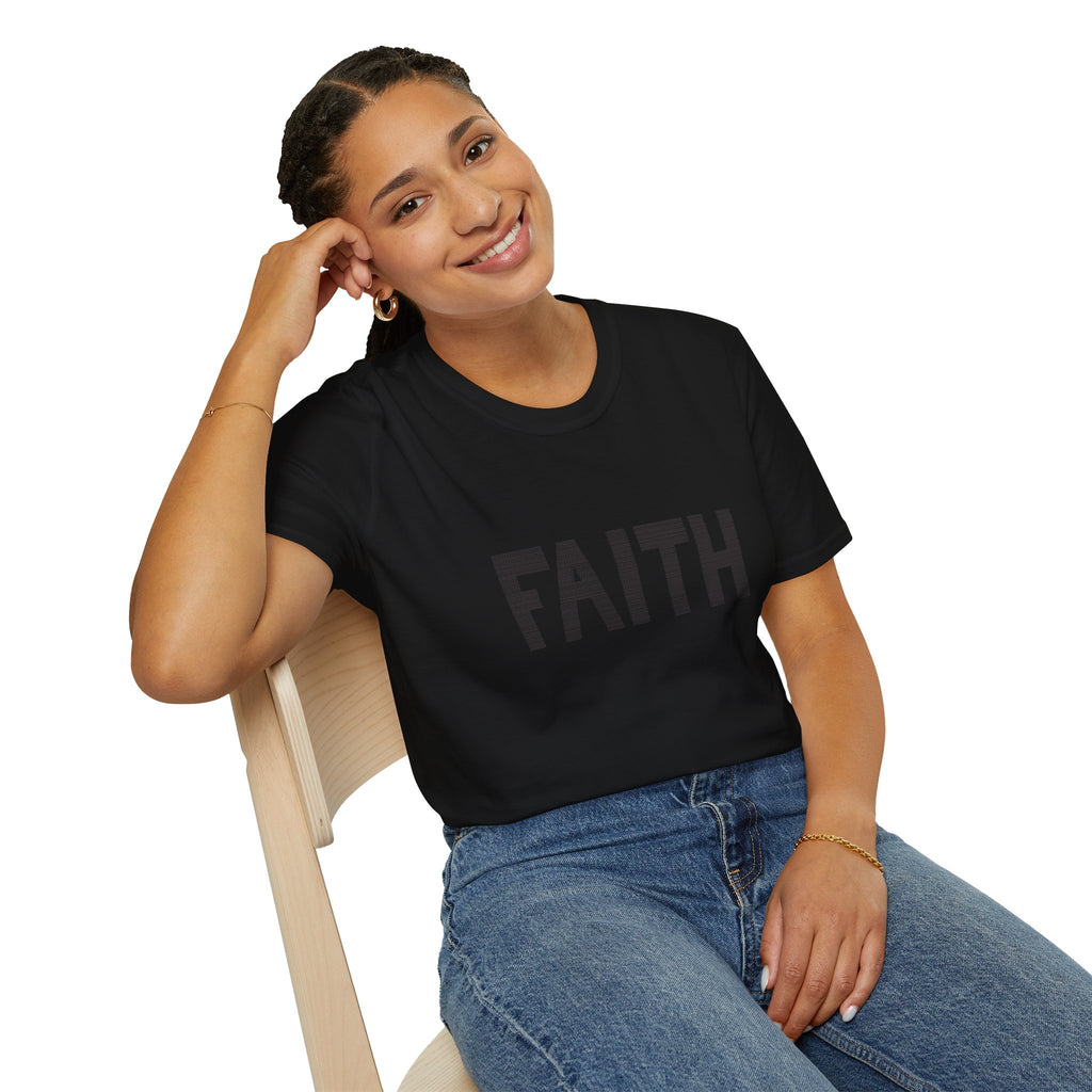 Faith – Unisex softstyle cotton tee | eKuumeArt