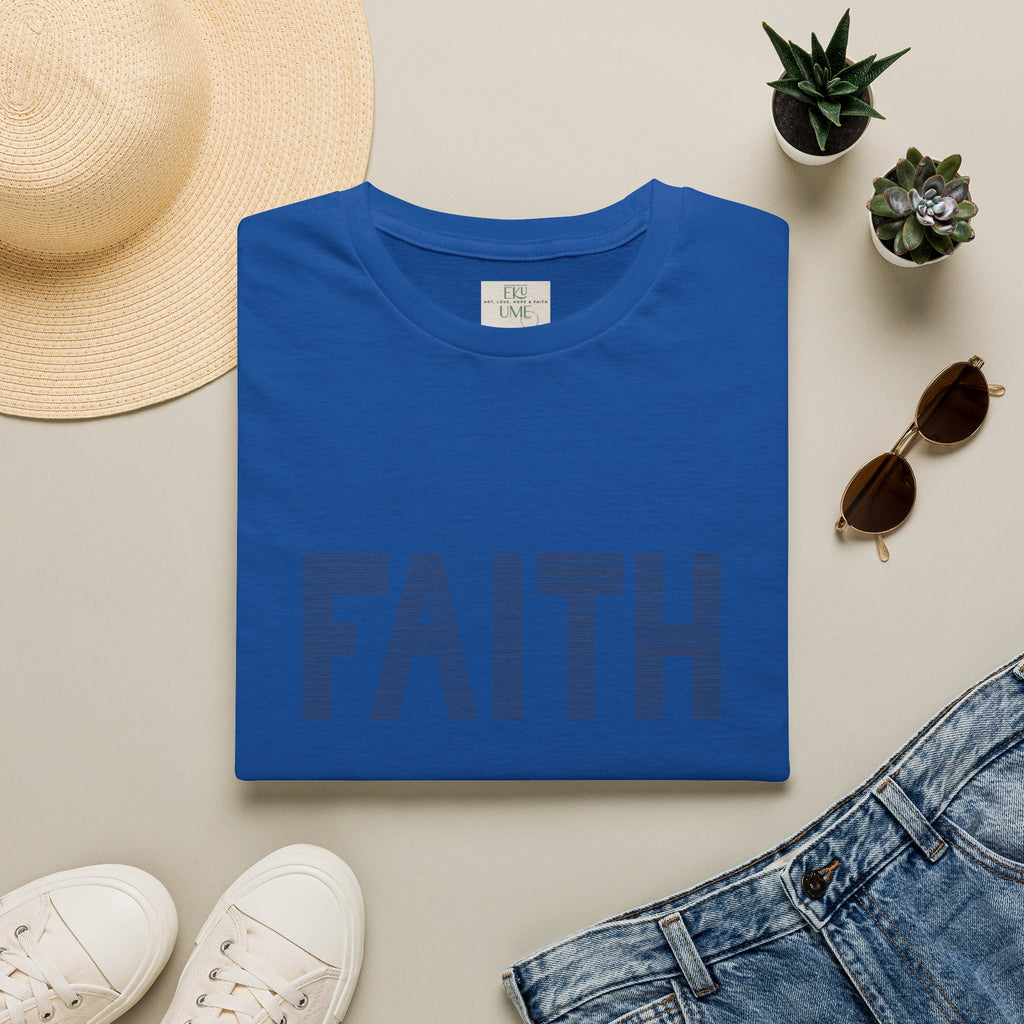 Faith – Unisex softstyle cotton tee | eKuumeArt