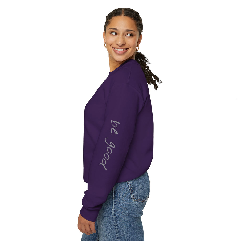 Be Good, Do Good inspirational apparel – Unisex crewneck sweatshirt | eKuumeArt