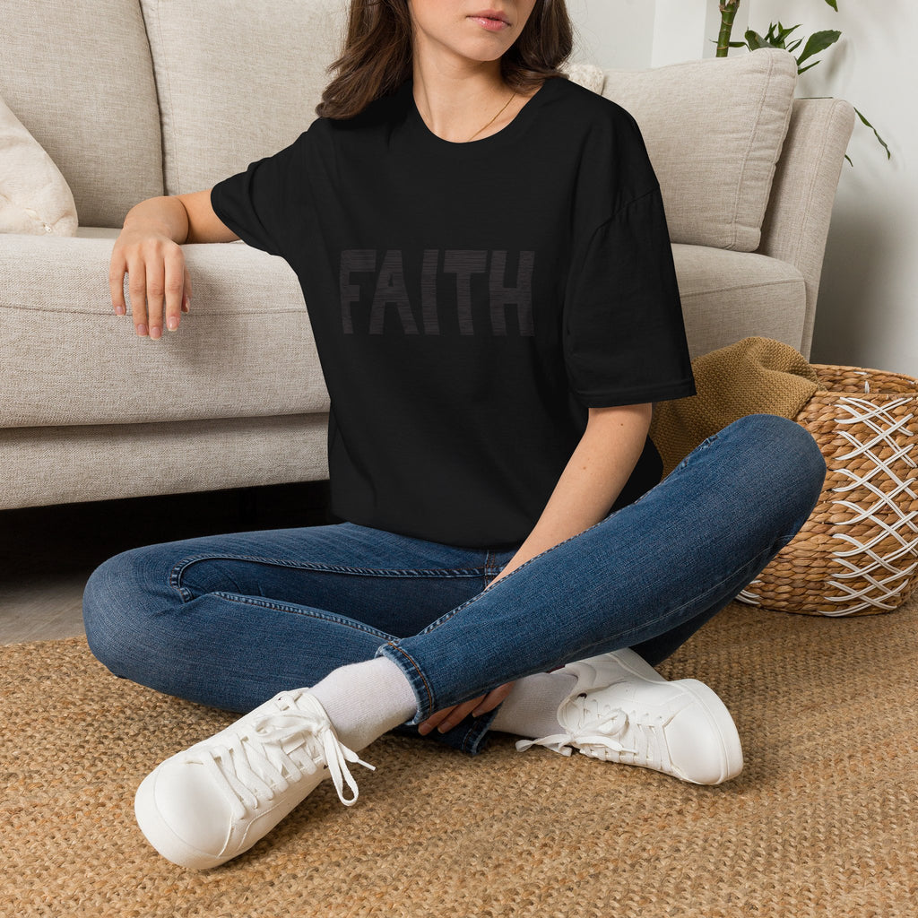 Faith – Unisex softstyle cotton tee | eKuumeArt