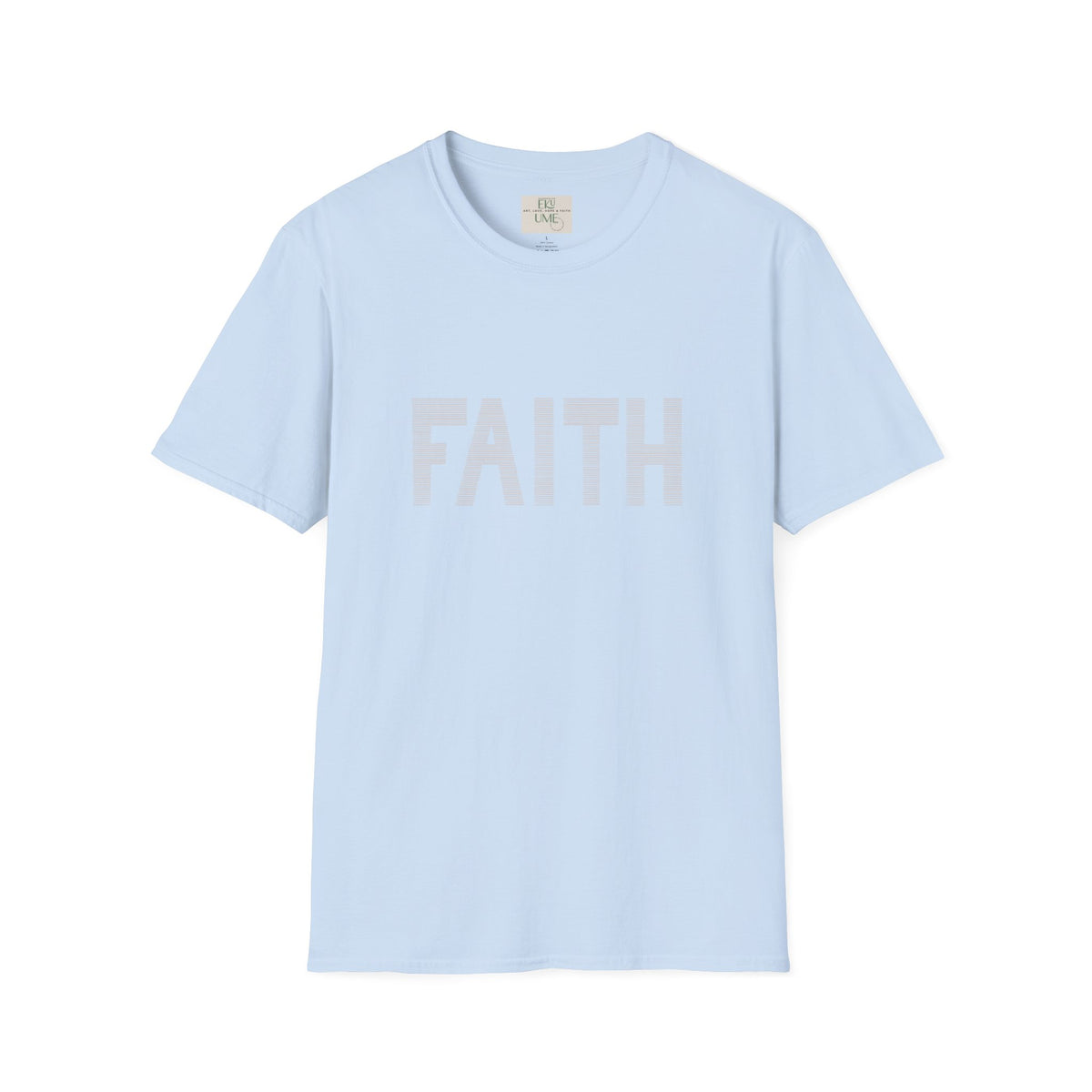 Faith – Unisex softstyle cotton tee | eKuumeArt