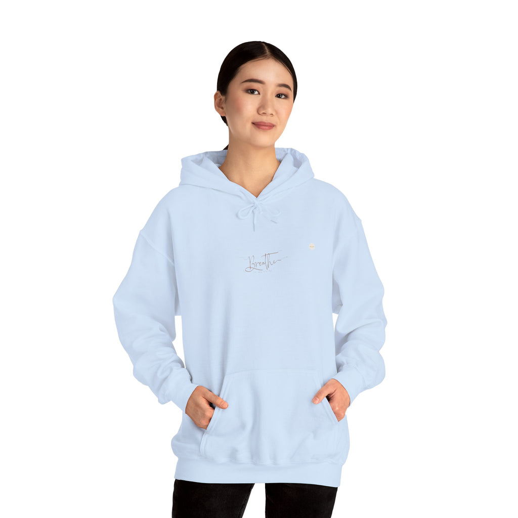 Breathe inspirational apparel – Unisex heavy blend hooded sweatshirt | eKuumeArt