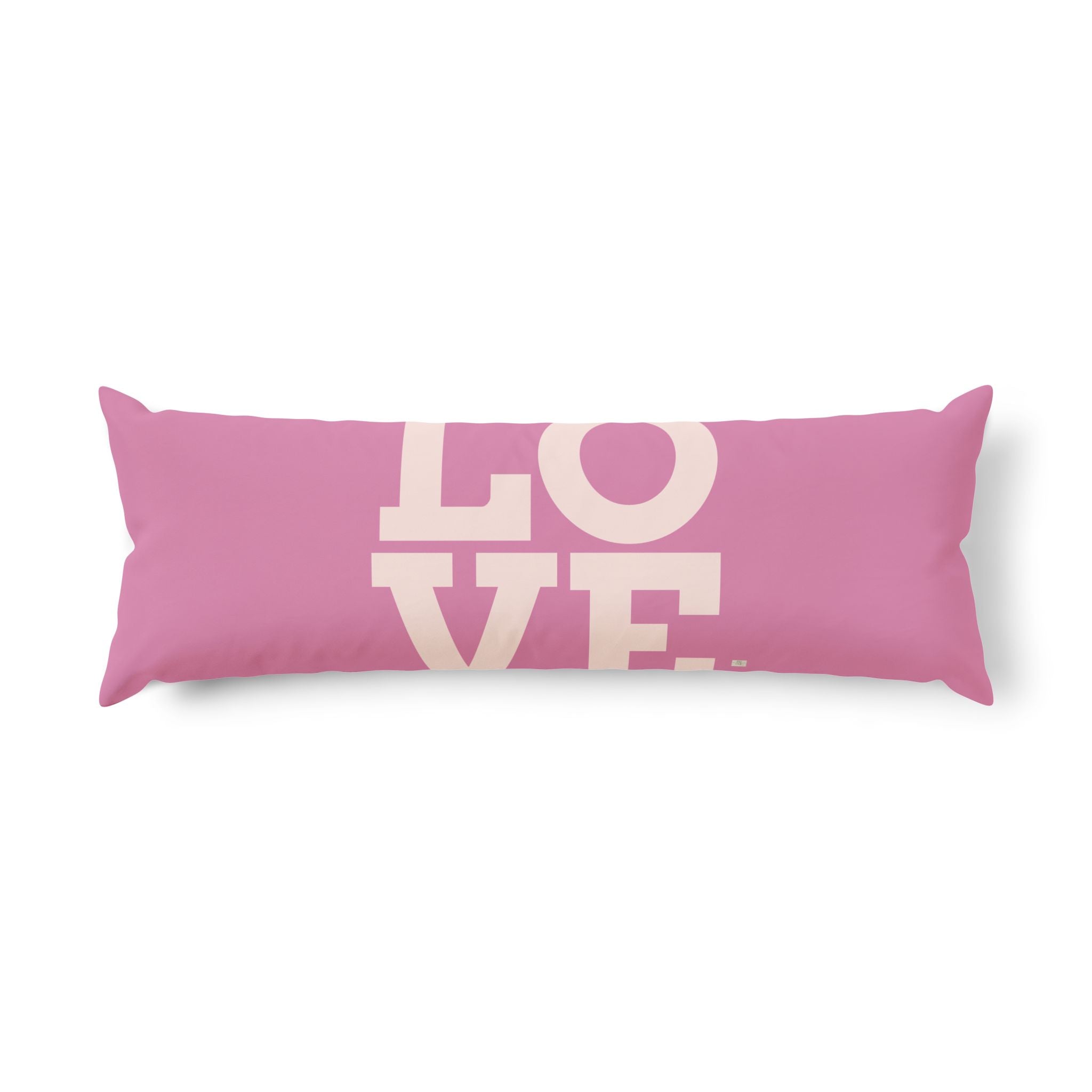 Je t’aime home gift – Body pillow, pink | eKuumeArt