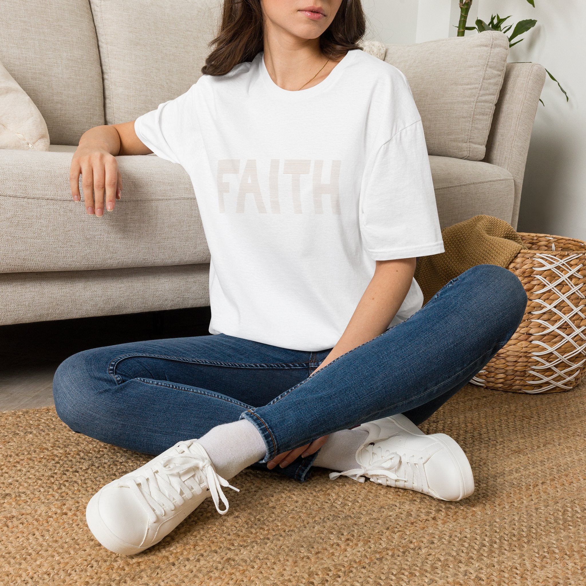 Faith – Unisex softstyle cotton tee | eKuumeArt