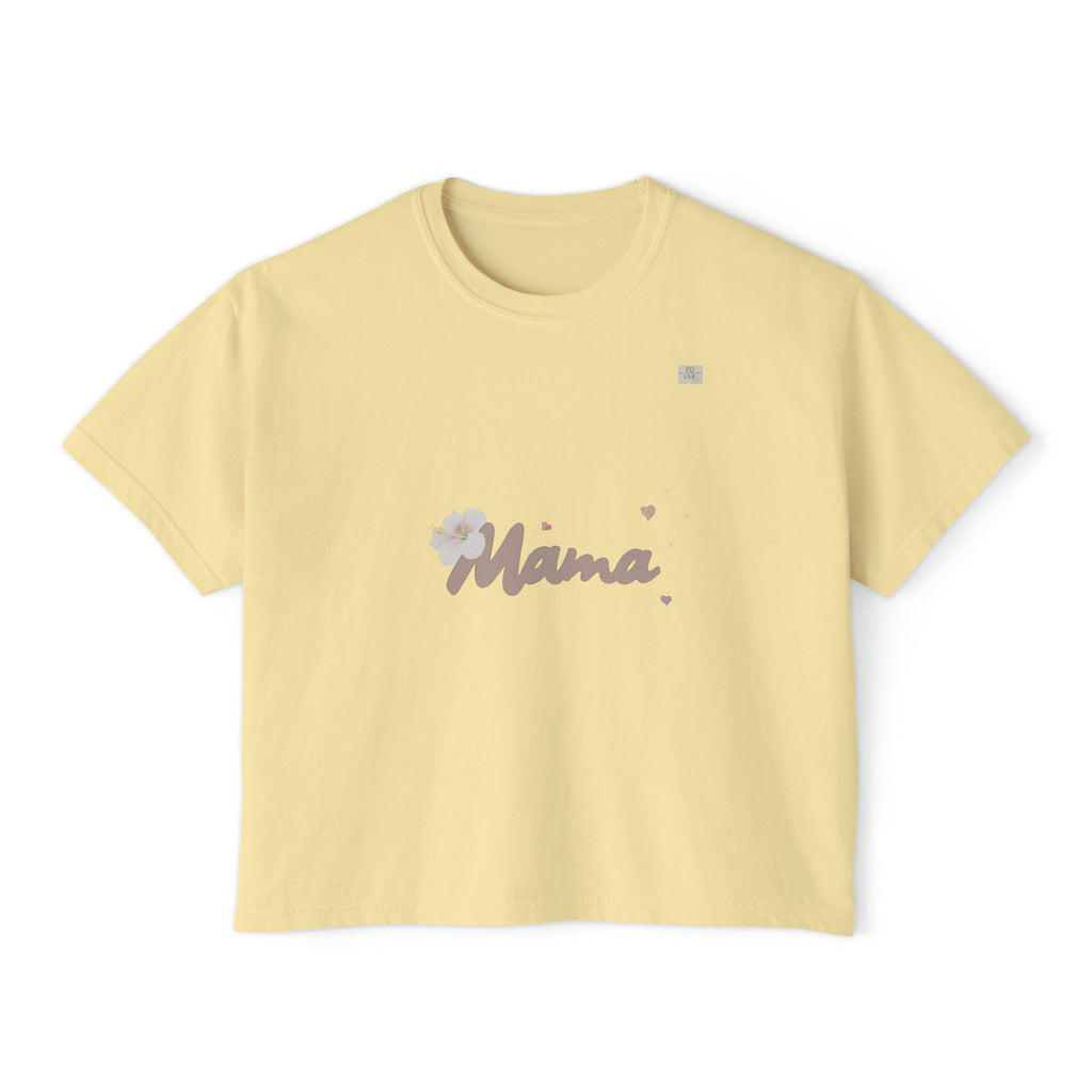 Mama T01 apparel for her - Women's oversized boxy tee | eKuumeArt