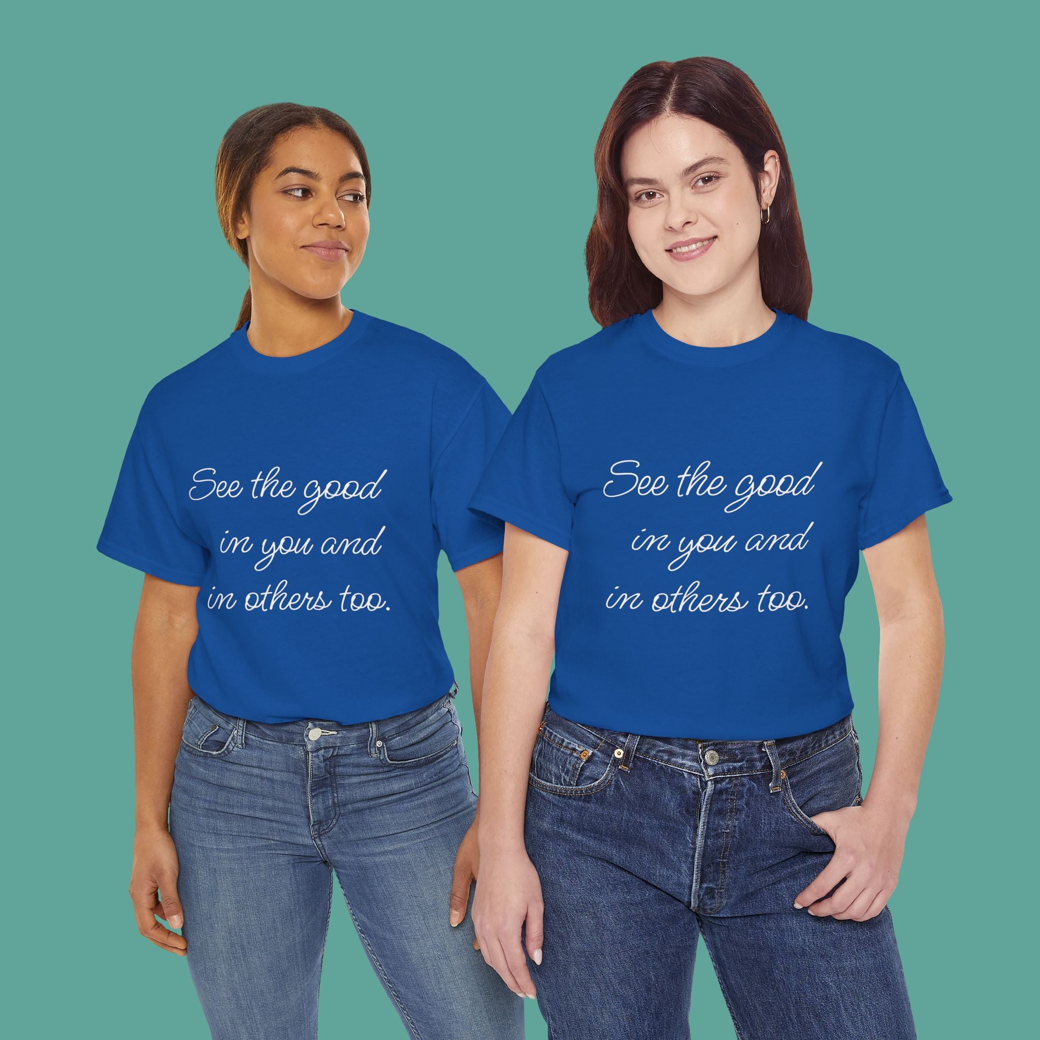 See the Good motivational clothing – Unisex heavy cotton t-shirt | eKuumeArt