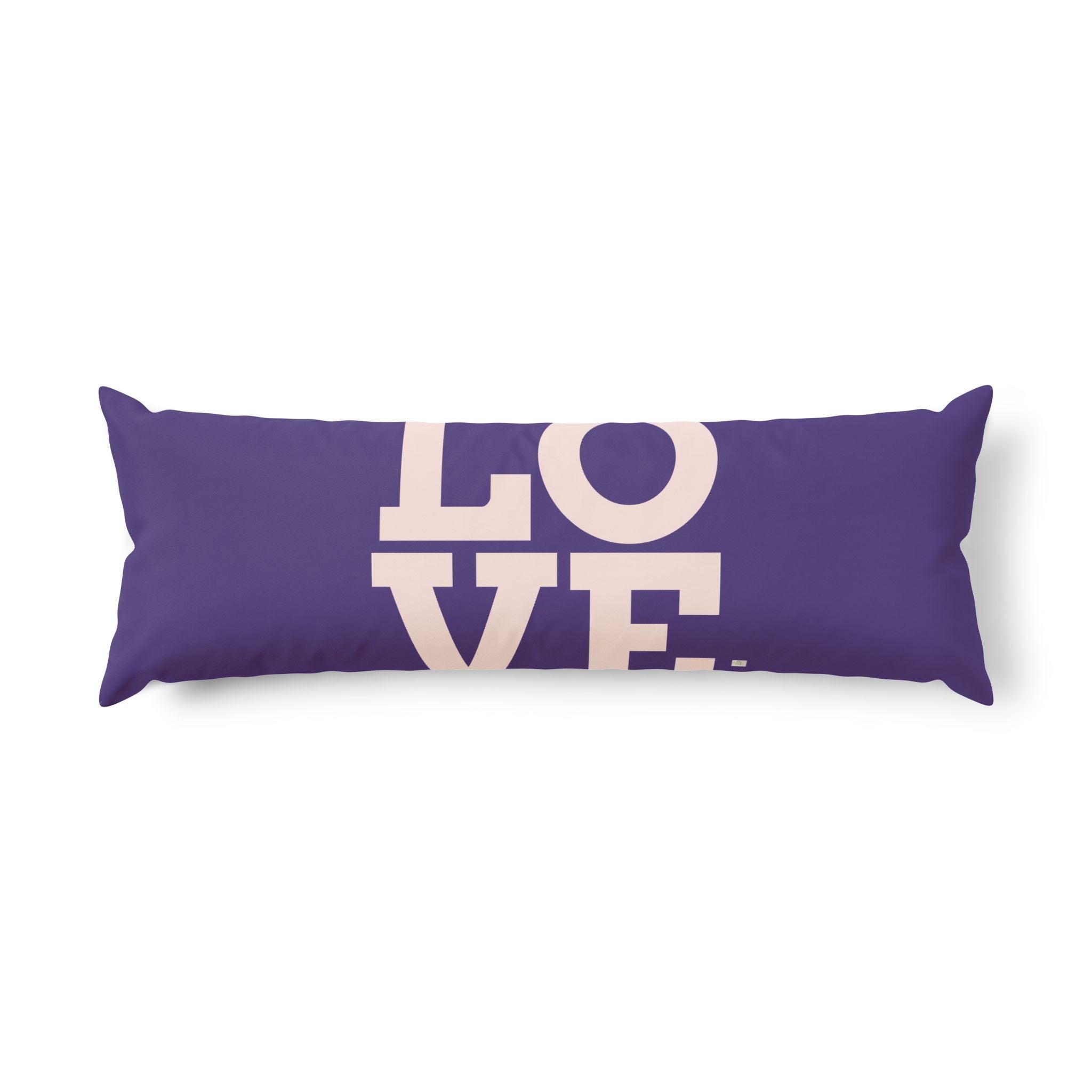 Je t’aime home gift – Body pillow, purple | eKuumeArt