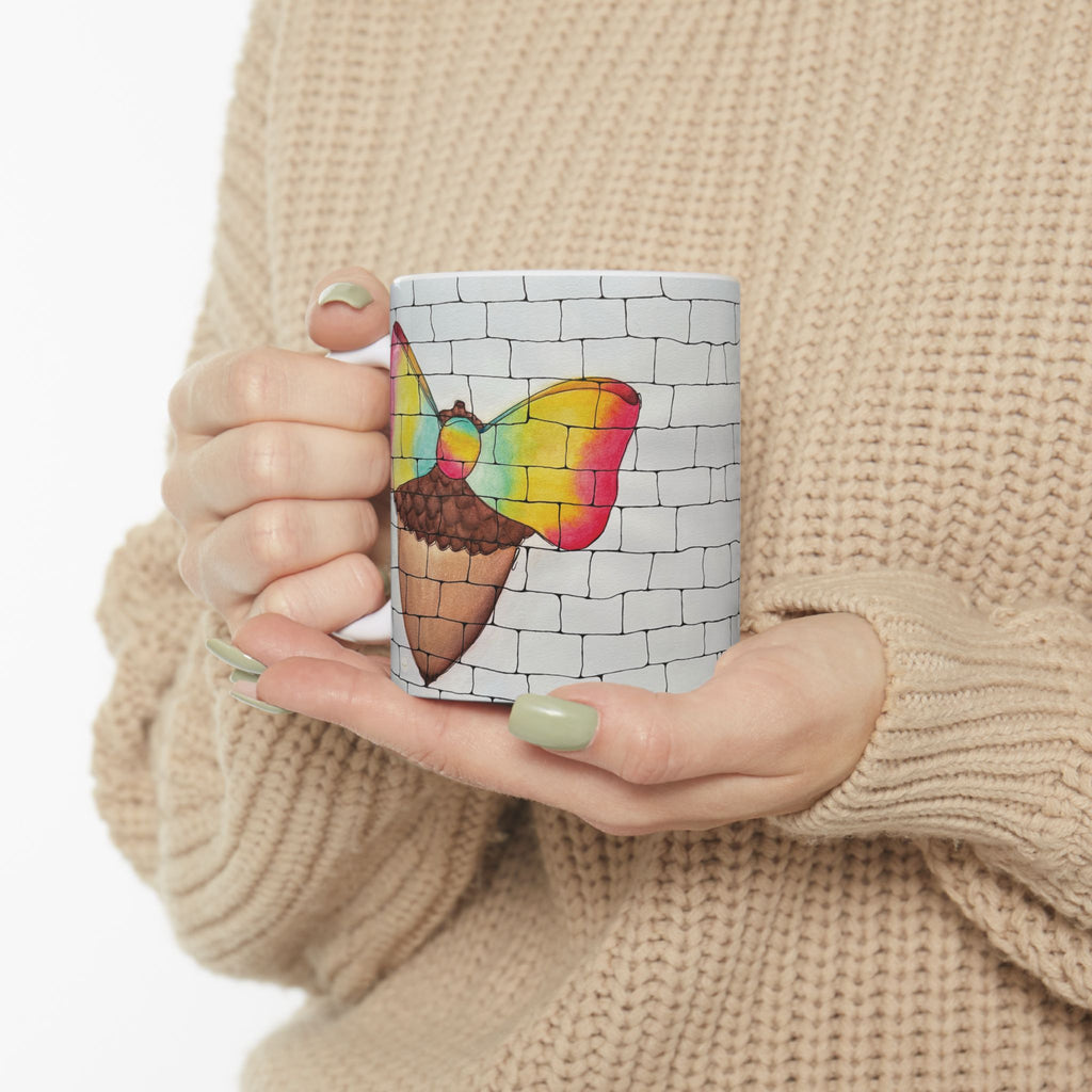 A Christmas Acorn – Ceramic mug, 11oz | eKuumeArt