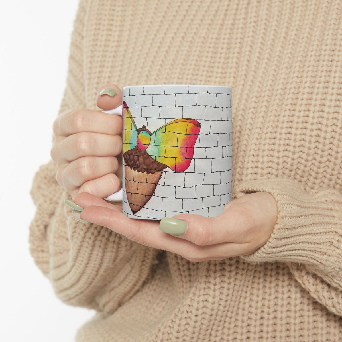 A Christmas Acorn – Ceramic mug, 11oz | eKuumeArt
