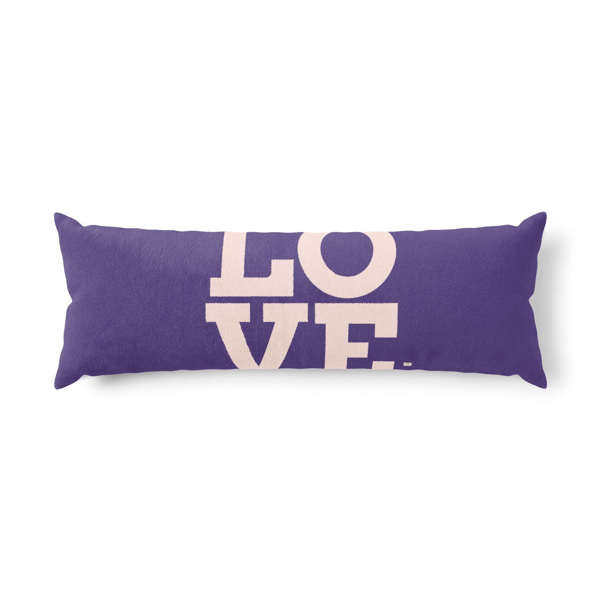 Je t’aime home gift – Body pillow, purple | eKuumeArt