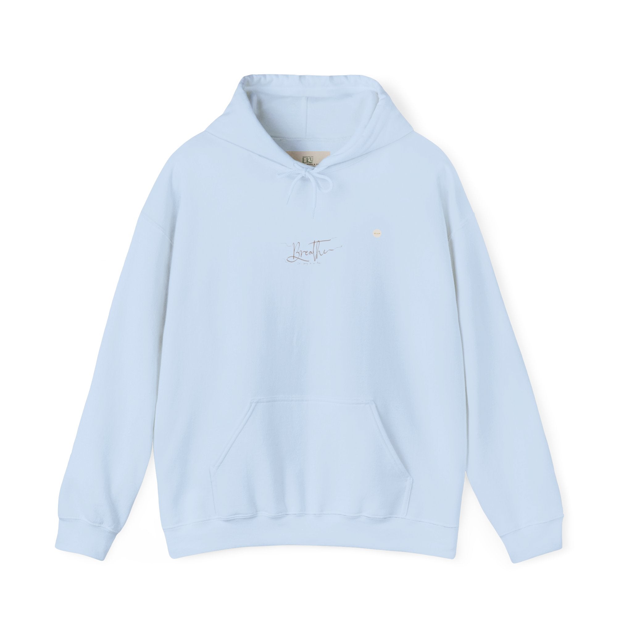 Breathe inspirational apparel – Unisex heavy blend hooded sweatshirt | eKuumeArt