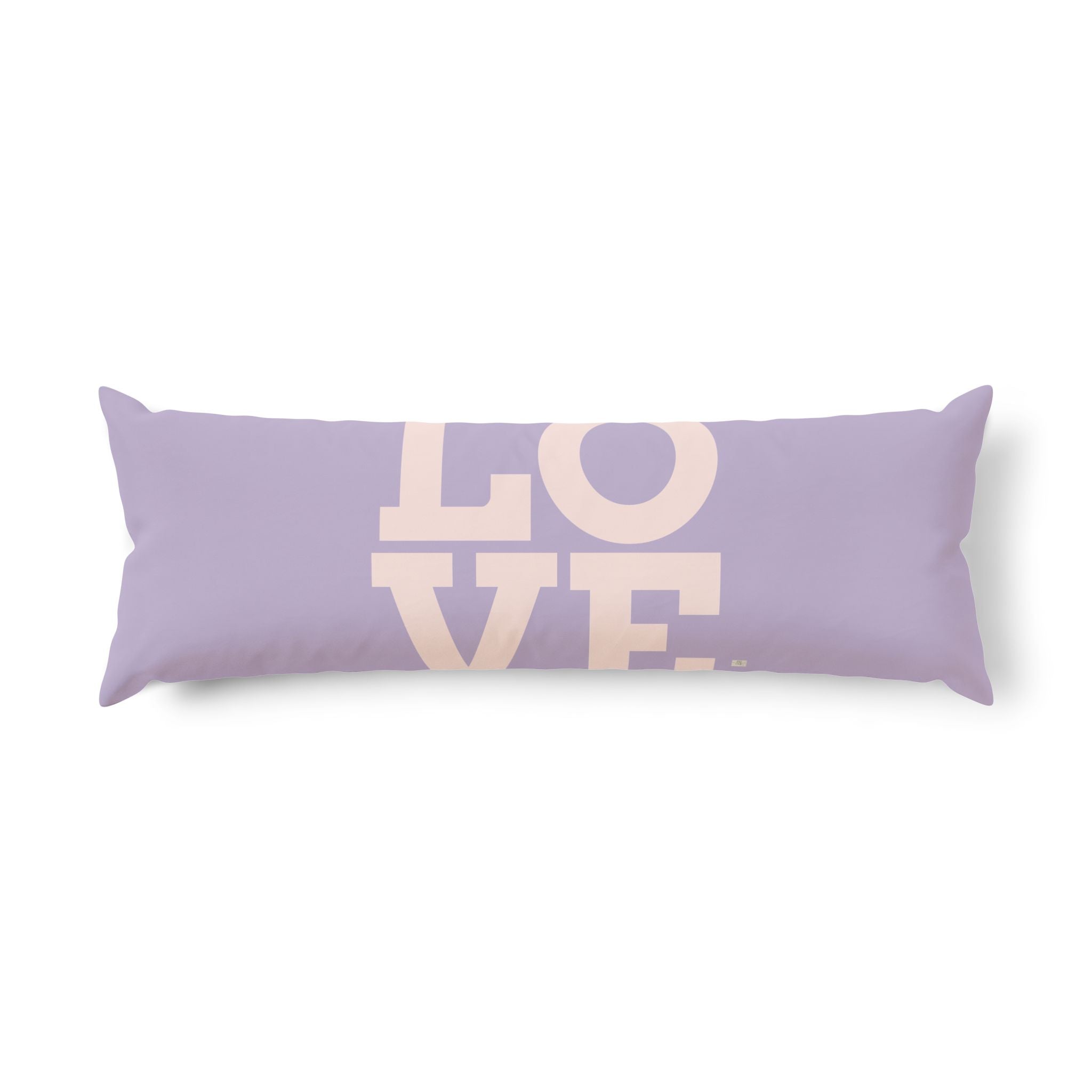 Je t’aime home gift – Body pillow, light purple | eKuumeArt