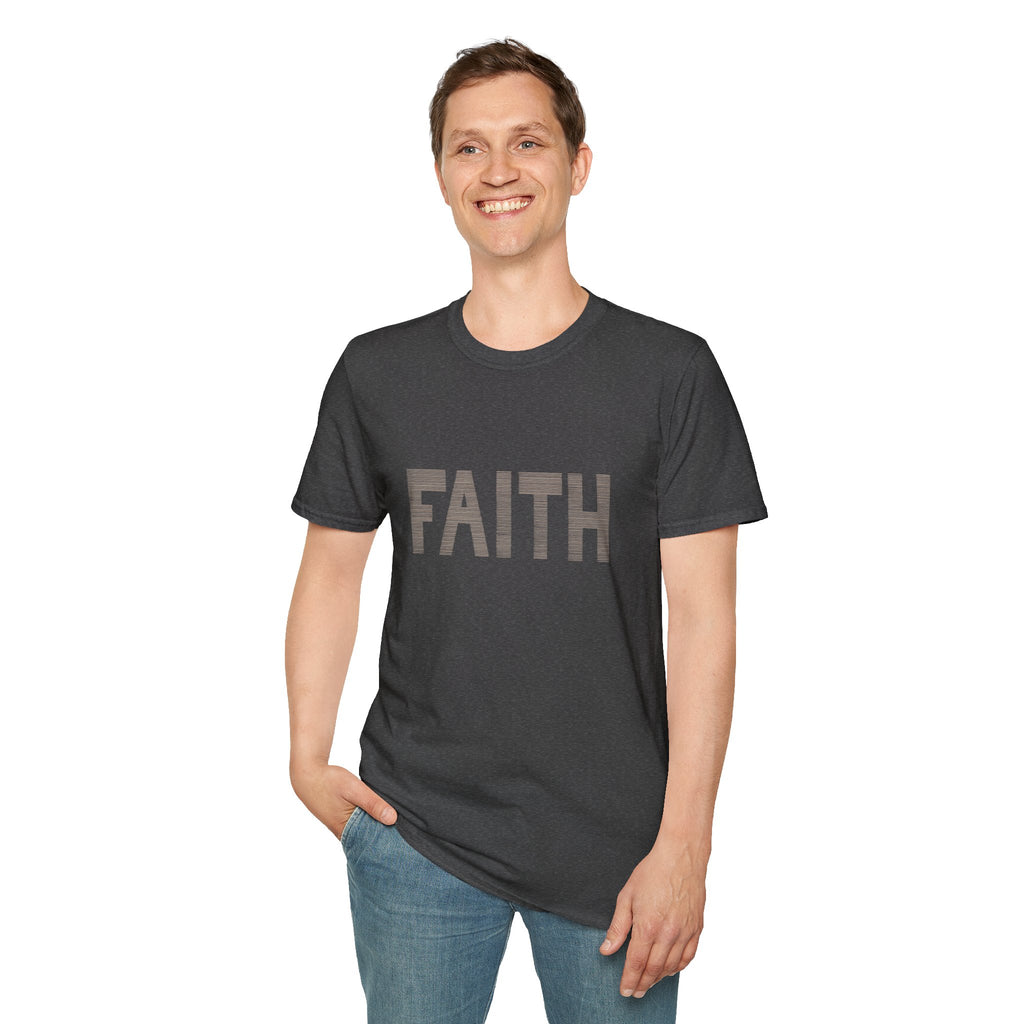 Faith – Unisex softstyle cotton tee | eKuumeArt
