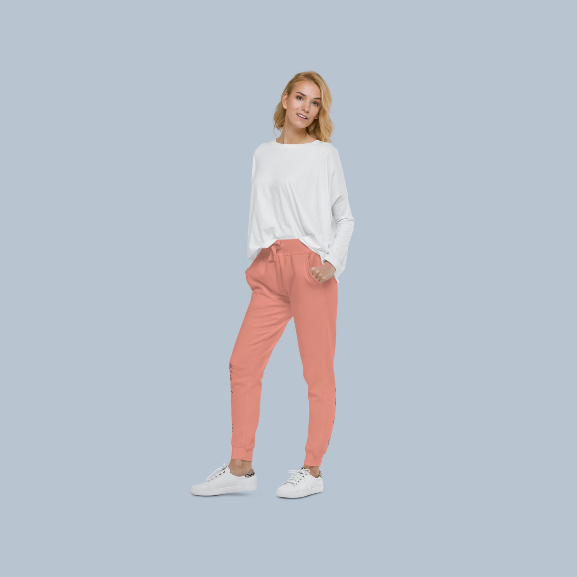 Walking by Faith apparel – Unisex fleece sweatpants | eKuumeArt
