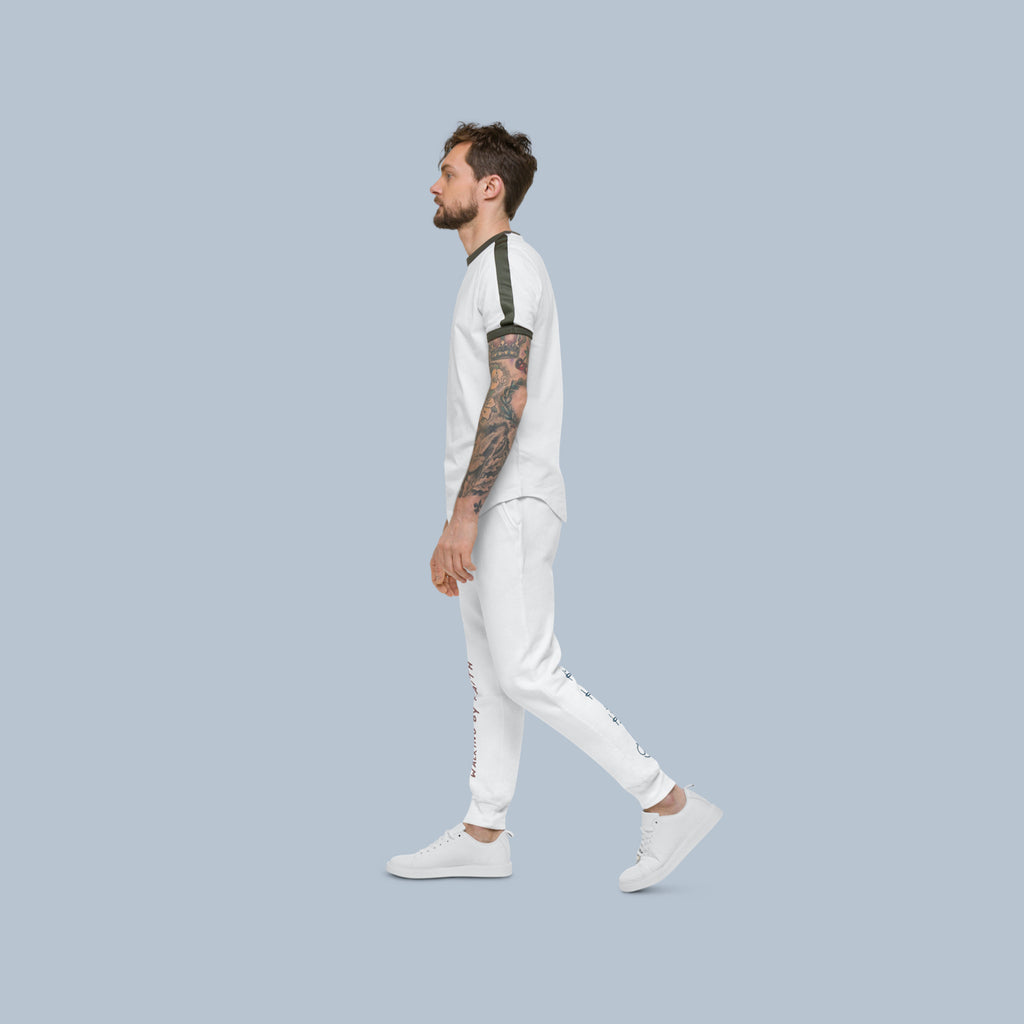 Walking by Faith apparel – Unisex fleece sweatpants | eKuumeArt