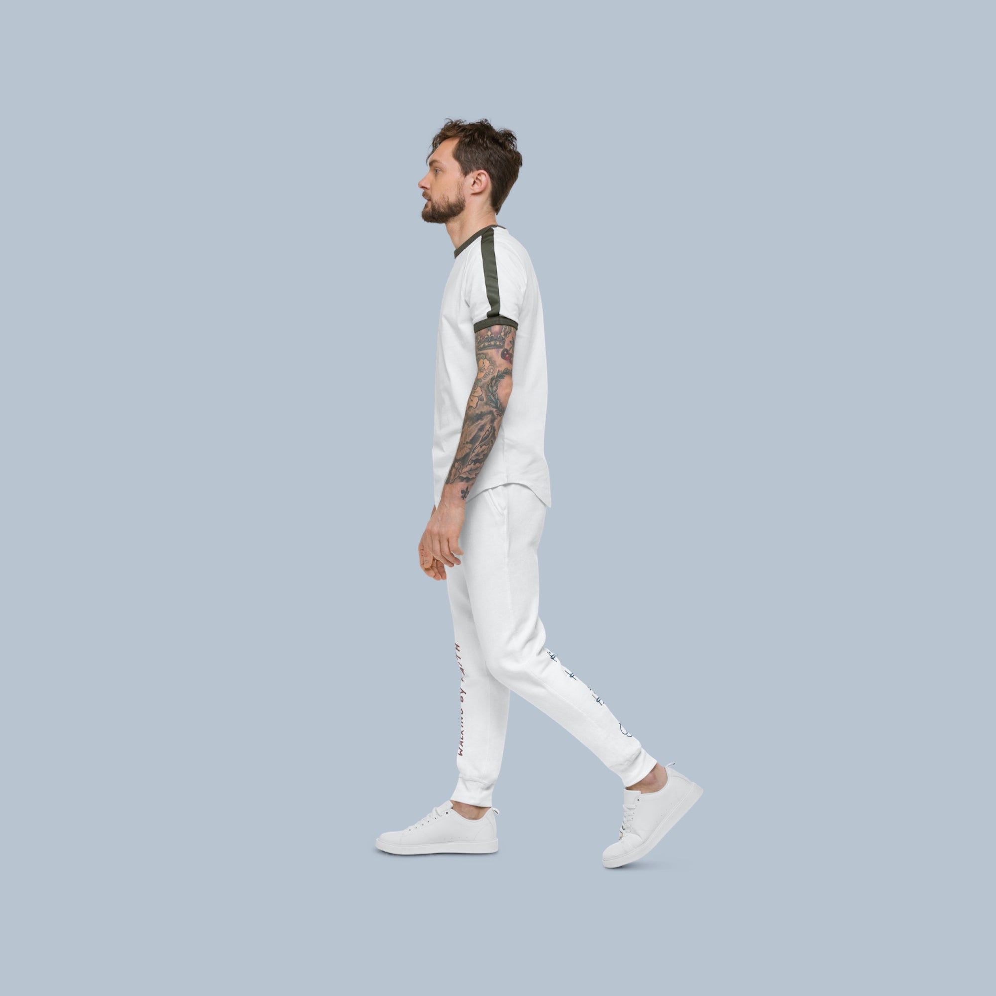 Walking by Faith apparel – Unisex fleece sweatpants | eKuumeArt